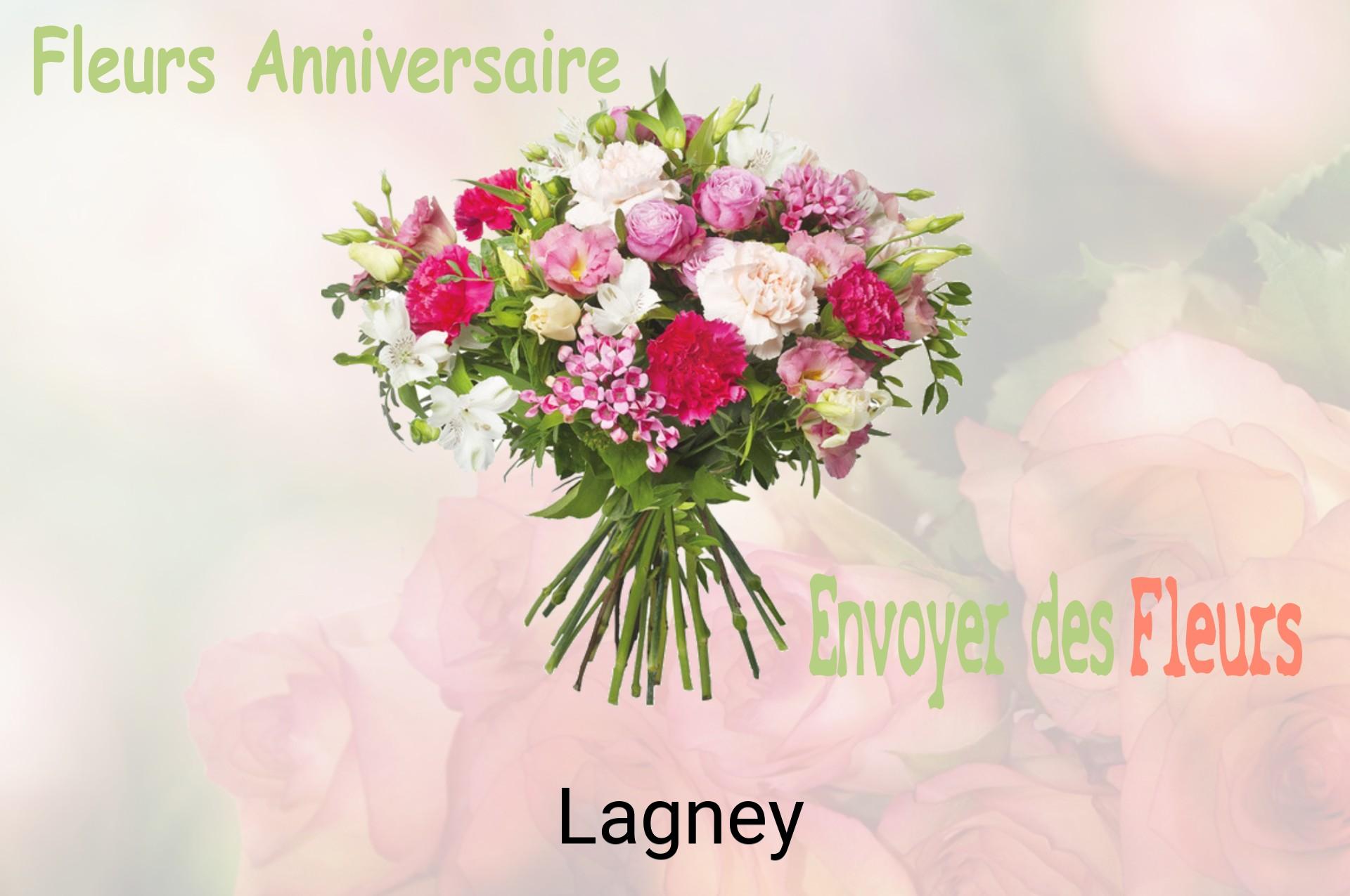 Bouquet de fleurs d’anniversaire livré à Lagney