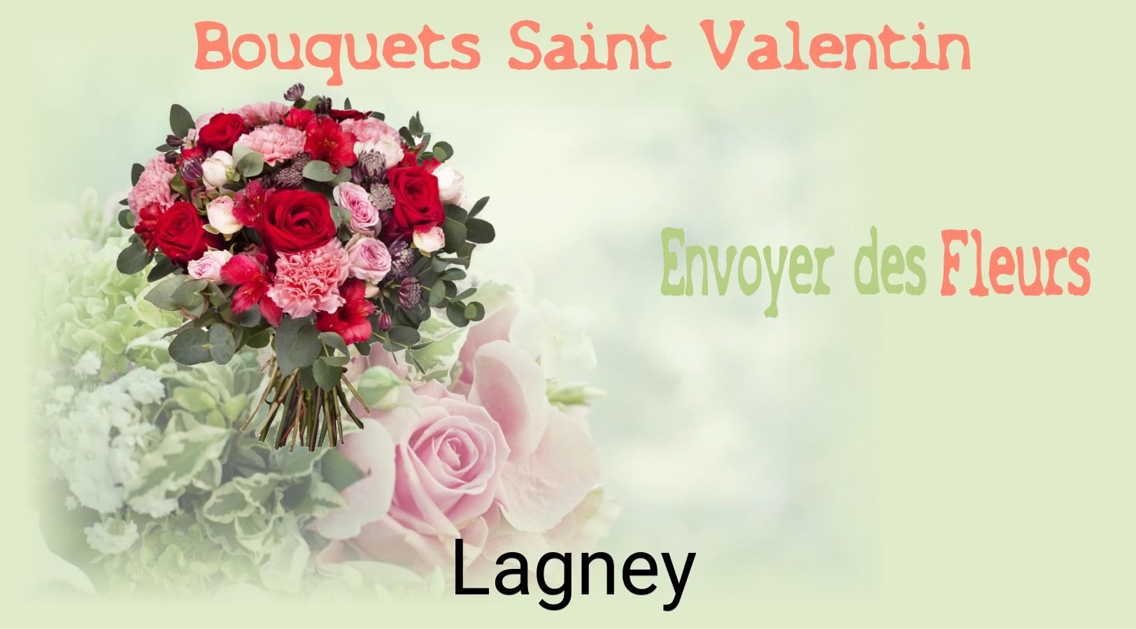 Roses de Saint-Valentin livrées à Lagney